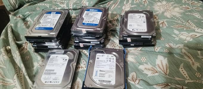 ​"11 Pieces 250GB Hard Drives - Best Health & Performance"