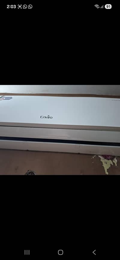 Haier enviro AC 1.5 with warranty just like new
