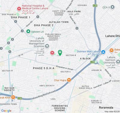 One Kanal Plot For Sale at Hot Location Near Park Jalal Sons wateen Chowk
