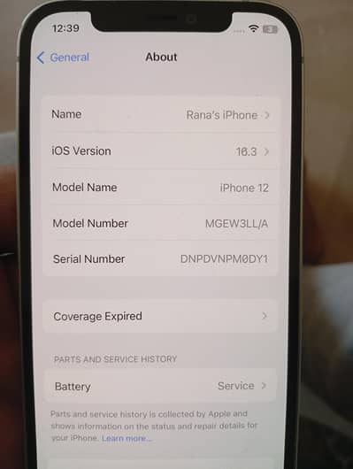 Iphone 12 non PTA 3 month sim time remaining