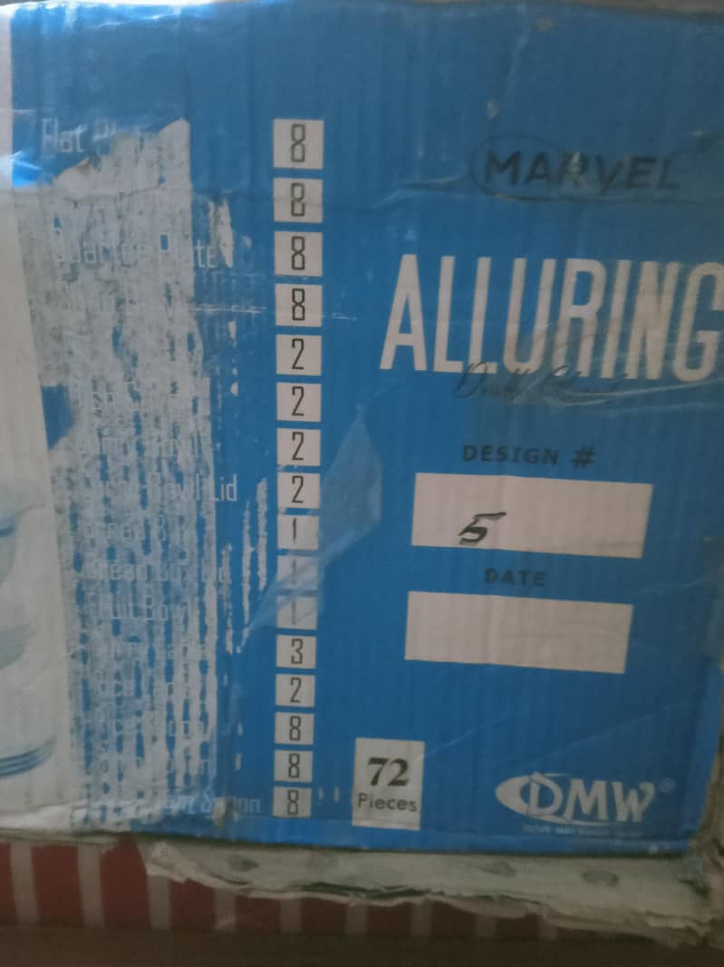 alluring marvel dinner set 72pcs 3