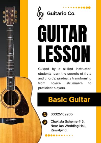 Learn Acoustic Guitar Very Fast At Your Door Step (Home Classes)