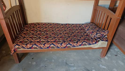 Want to sale two bunk bed