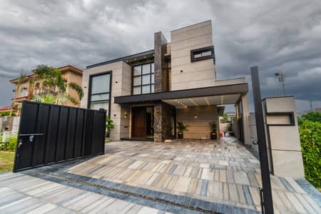 One Kanal Brand New Luxury Ultra Modern Design Fully Furnished House Available For Rent in DHA Phase 6 Hot location