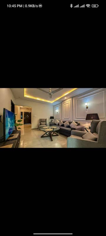 1 BED FURNISH APARTMENT AVAILABLE TONIGHT BASIS WEEKLY BASIS FOR RENT IN ISLAMABAD F10