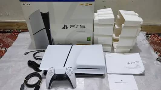PS5 slim 1tb Disk edition for sale playstation 5 game