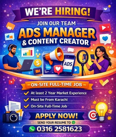 HIRING FOR AN ECOMMERCE COMPANY