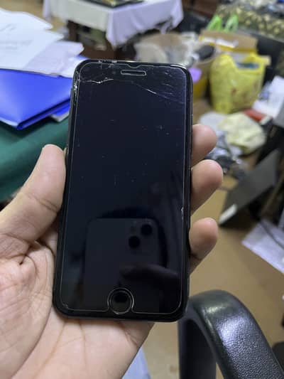 Apple iPhone 7 PTA Approved 32 GB Black Condition 9.5/10 Original Phon