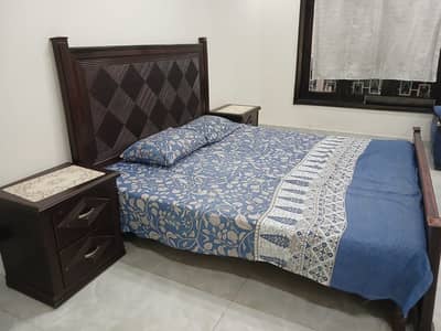 Double bed Dressing table & Side tables for Sale