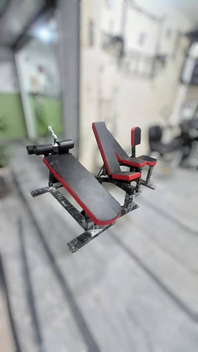 multi bench press gym dumbbell twister chest weight plate gym rod rack