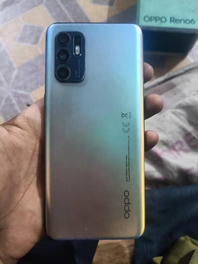 OPPO Reno 6 8+8 128gb box charger