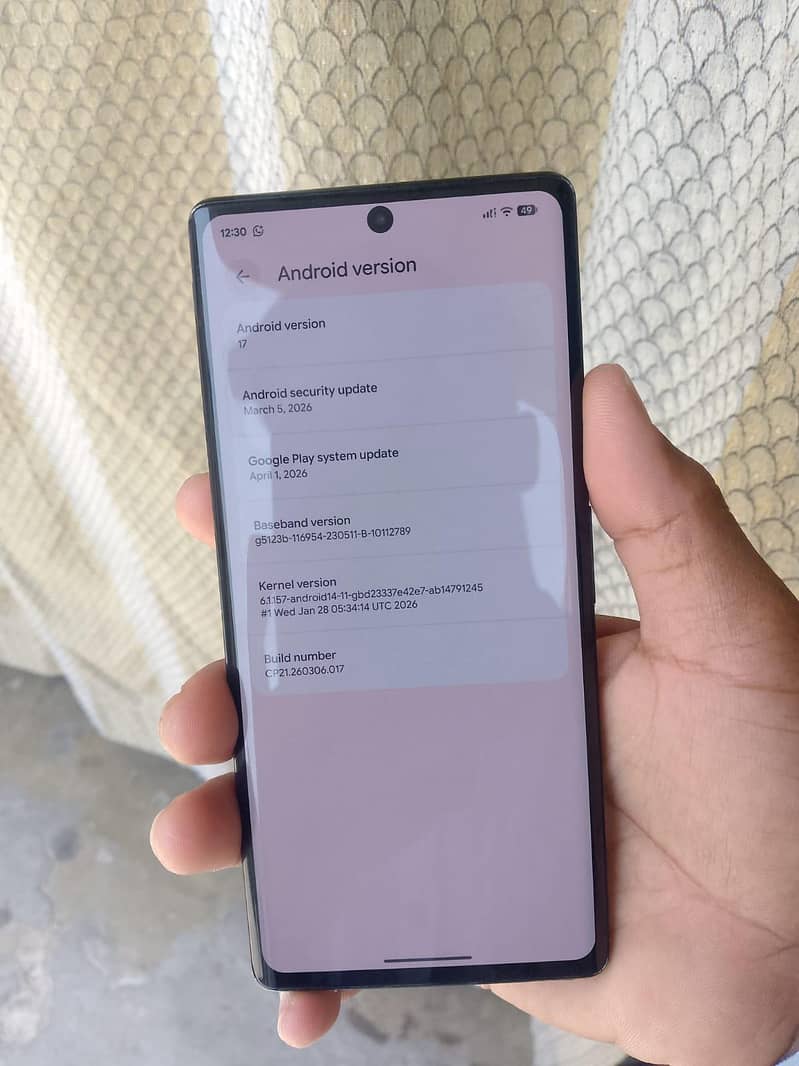 google 6pro patch exchng possible 3