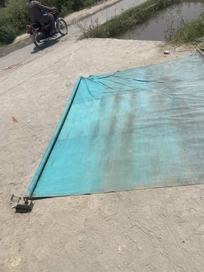 Folding tarpaal 7 by 8