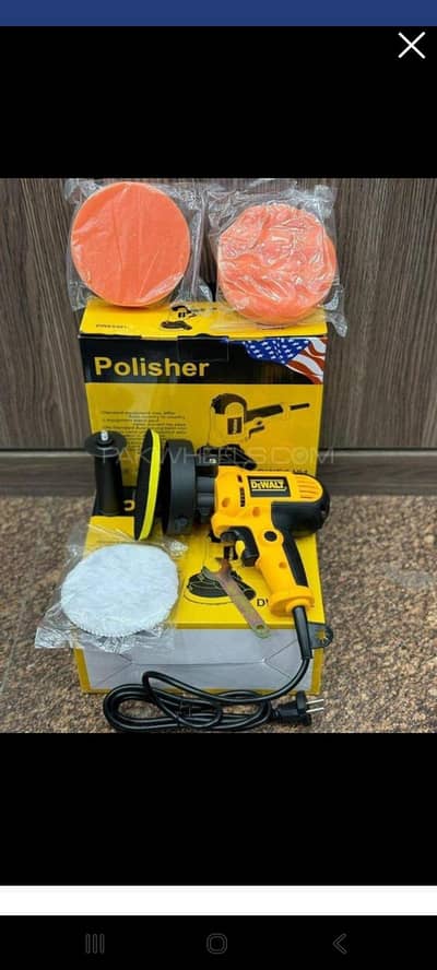 Dewalt car polisher