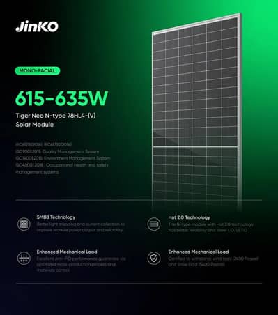 jinko 615w