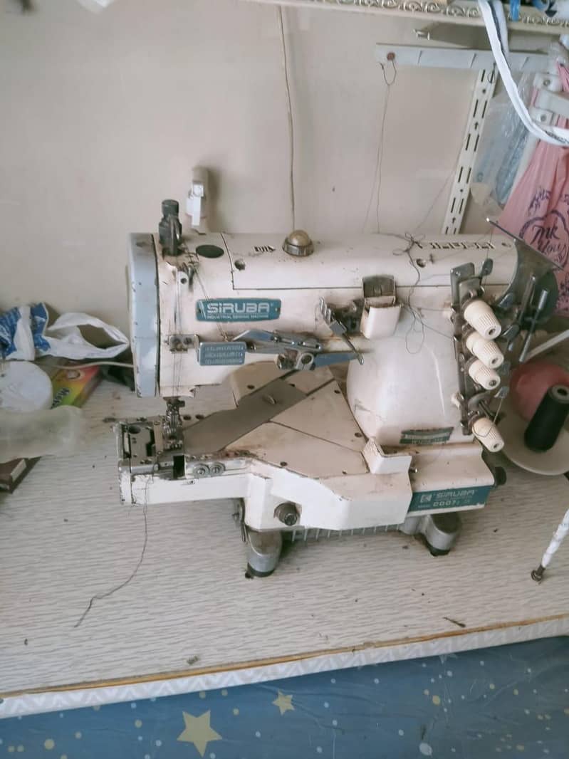 overlock and flat lock sewing machine 2