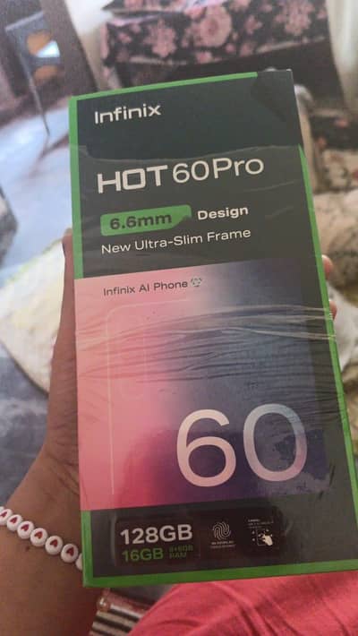 infinix hot 60 pro just likw new