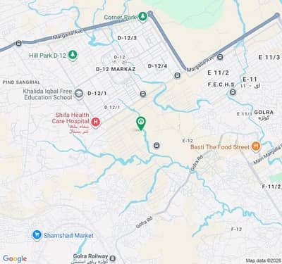 POSSESIONABLE PLOT AVAILABLE FOR SALE E-12/2 ISLAMABAD
