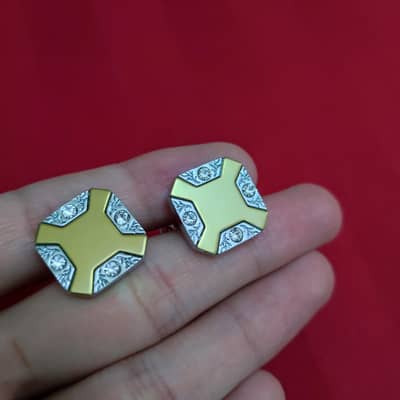 golden color studs