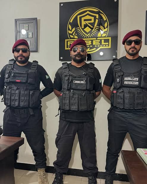 We provide Security Guards , SSG Staff Commandos, Protocol services 11