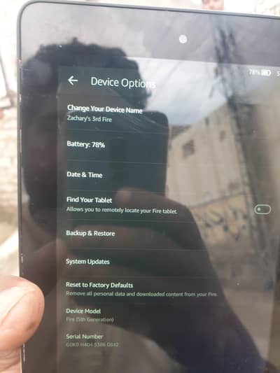 It is a good tablet, one handed and in 10 by 10 condition.