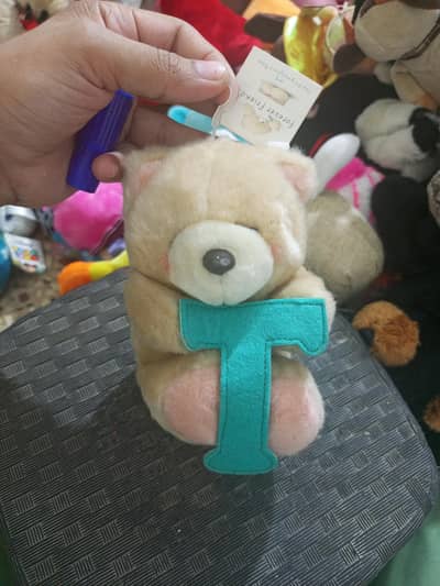 soft toys and bear
