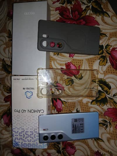 Tecno Camon 40 Pro 8/256 Warranty 6 Months Remaining