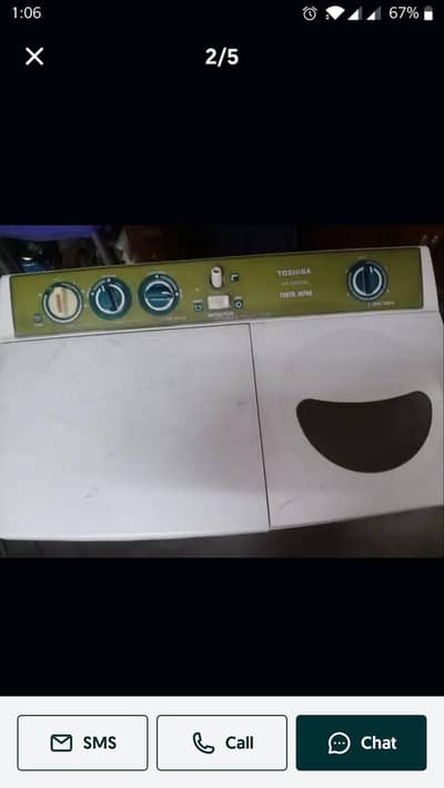 Toshiba Washing Machine for Sale – Spinner Minor Wire Issue