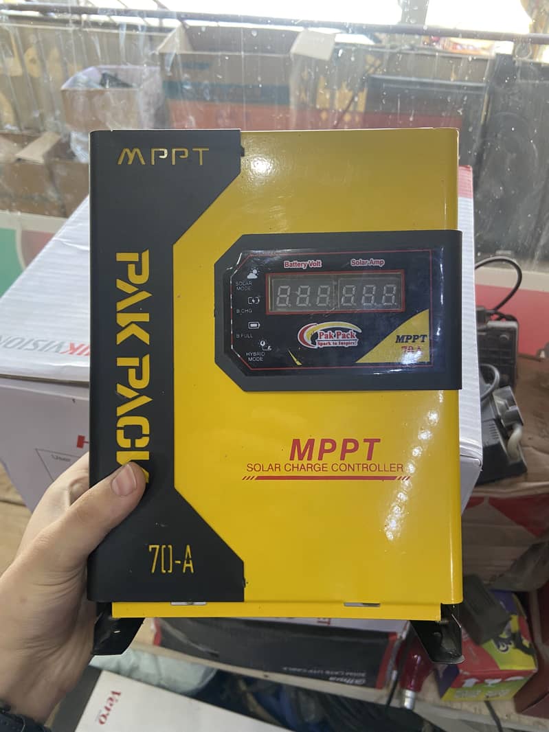 Mppt charger controller pak tech 2