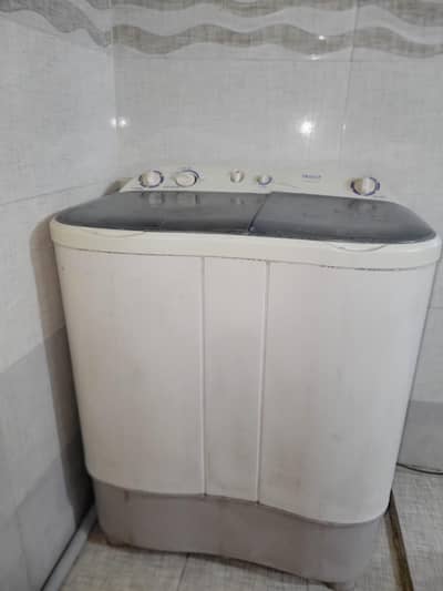 haier semi automatic washing machine
