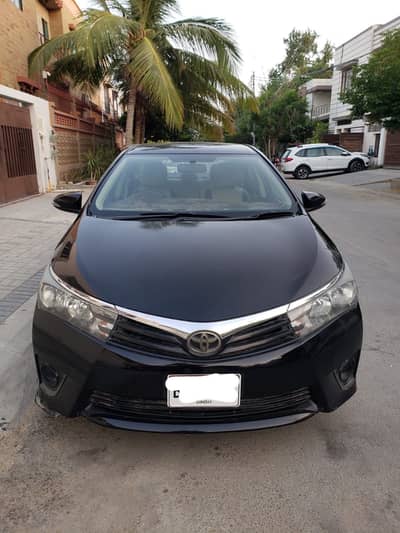 Toyota Corolla Gli manual 2016 mode