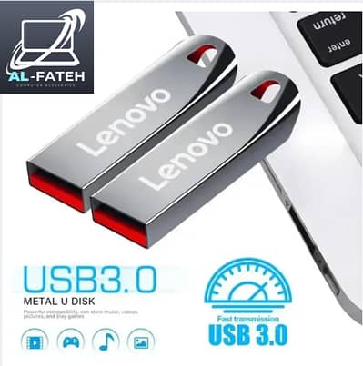 Lenovo Metal 1TB Flash Drive USB 3.0 High Speed Pen Drive For Computer