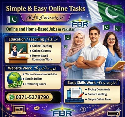 Online Jobs/ Full-Time / Part-Time jobs available / website Work