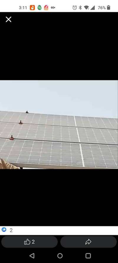 Solar Panels 400 watt Qty 16