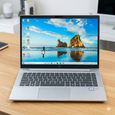 HP 840 g7 i5 10th gen, 8 gb 256 SSD touchscreen, Ultra HD Display