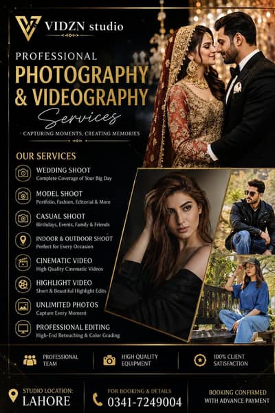 Wedding Photography | Model Shoot | Casual Shoot | Photoshoot