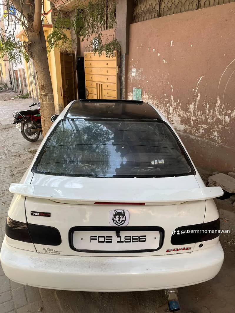 civic 95 model 9