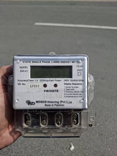 single Phase Electricity Meter