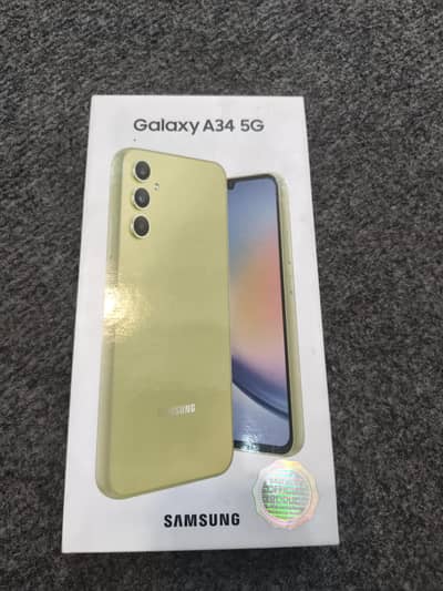 Samsung Galaxy A34 PTA Approved  - 256gb