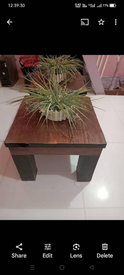 Laasani Wood with acrylic laminated