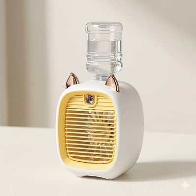Cat Cat Design USB Rechargeable Desk Fan