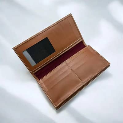 Men Leather Card Holder With 2 Cash Pockets