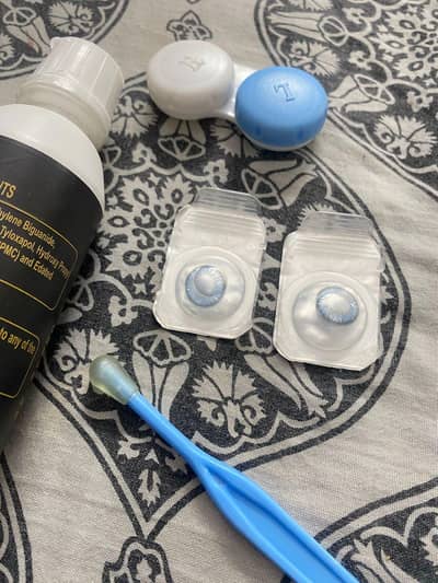 sky blue lense