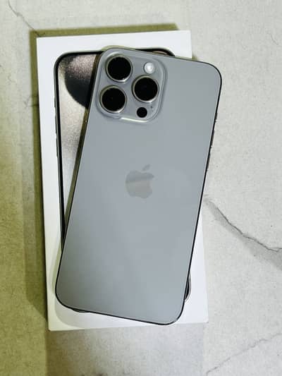 Iphone 15 pro max 256 PTA
