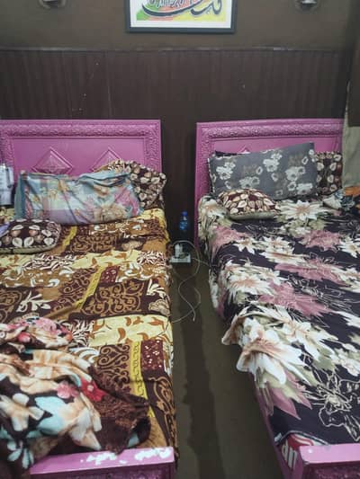 used single 2 beds