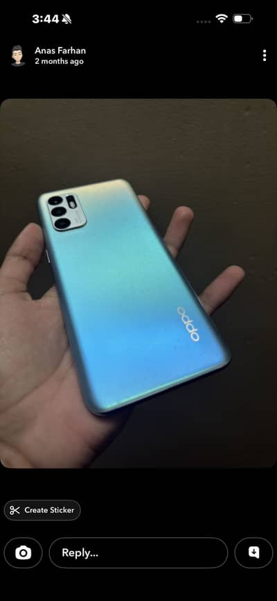 Oppo reno 6 128 gb