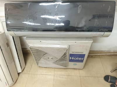 Haier 1.5 ton DC inverter Genuine All Ok 1 year warranty