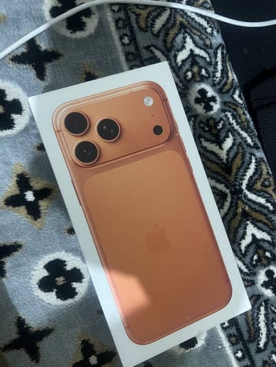 I phone 17 pro max with sim time box pack came from UK directly