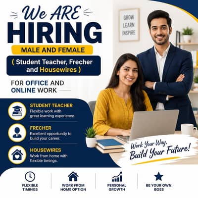 Hiring Now ! On Urgent Bases
