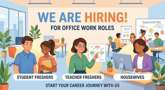 Hiring now! On Urgent Base